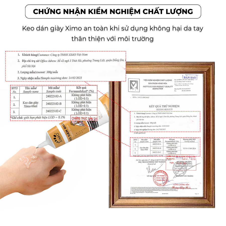 Keo Dán Giày Nhiệt Siêu Dính Cao Cấp, Chống Nước Tốt Super Glue XIMO