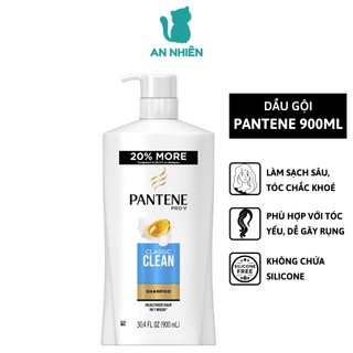Dầu gội xả 2 trong 1 pantene pro-v classic clean 900ml - nhập khẩu mỹ