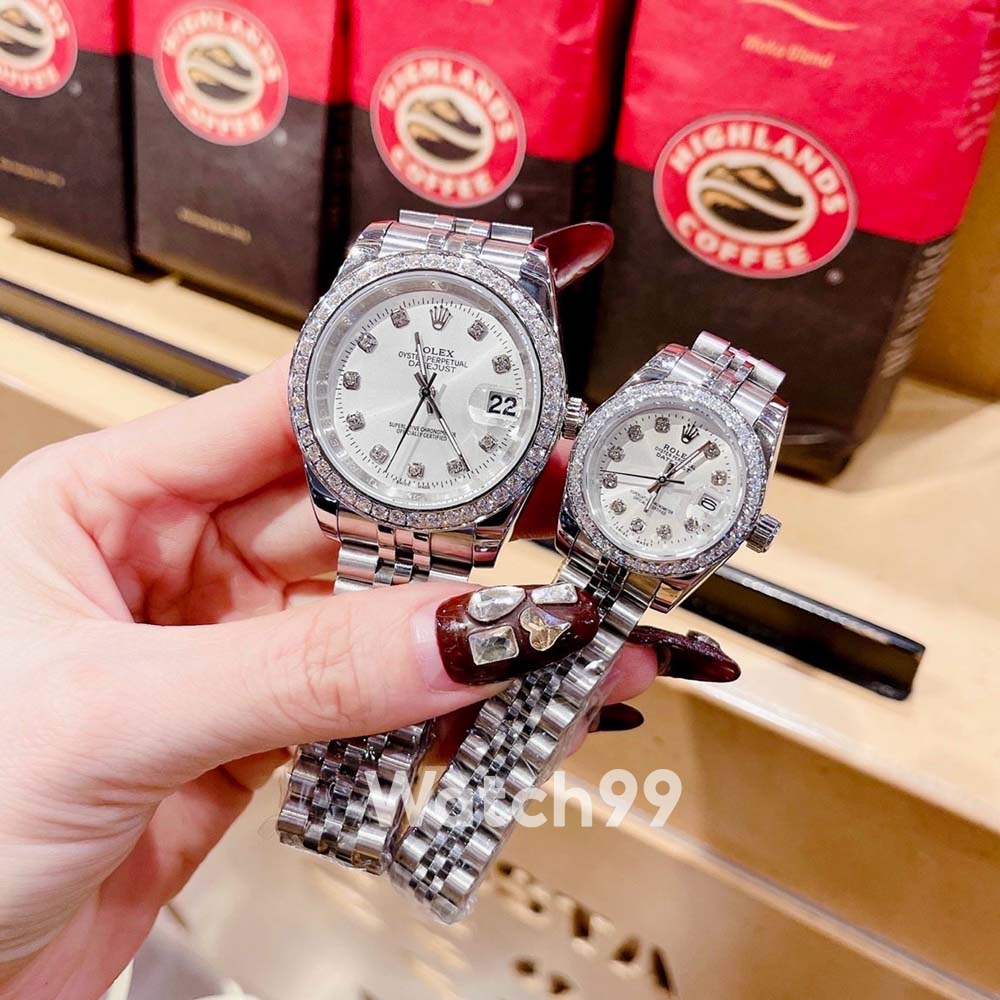 Đồng hồ nữ R.O.L.E.X DATEJUST tinh tế sang trọng và vô cùng vừa vặn với cổ tay các Quý cô | BigBuy360 - bigbuy360.vn