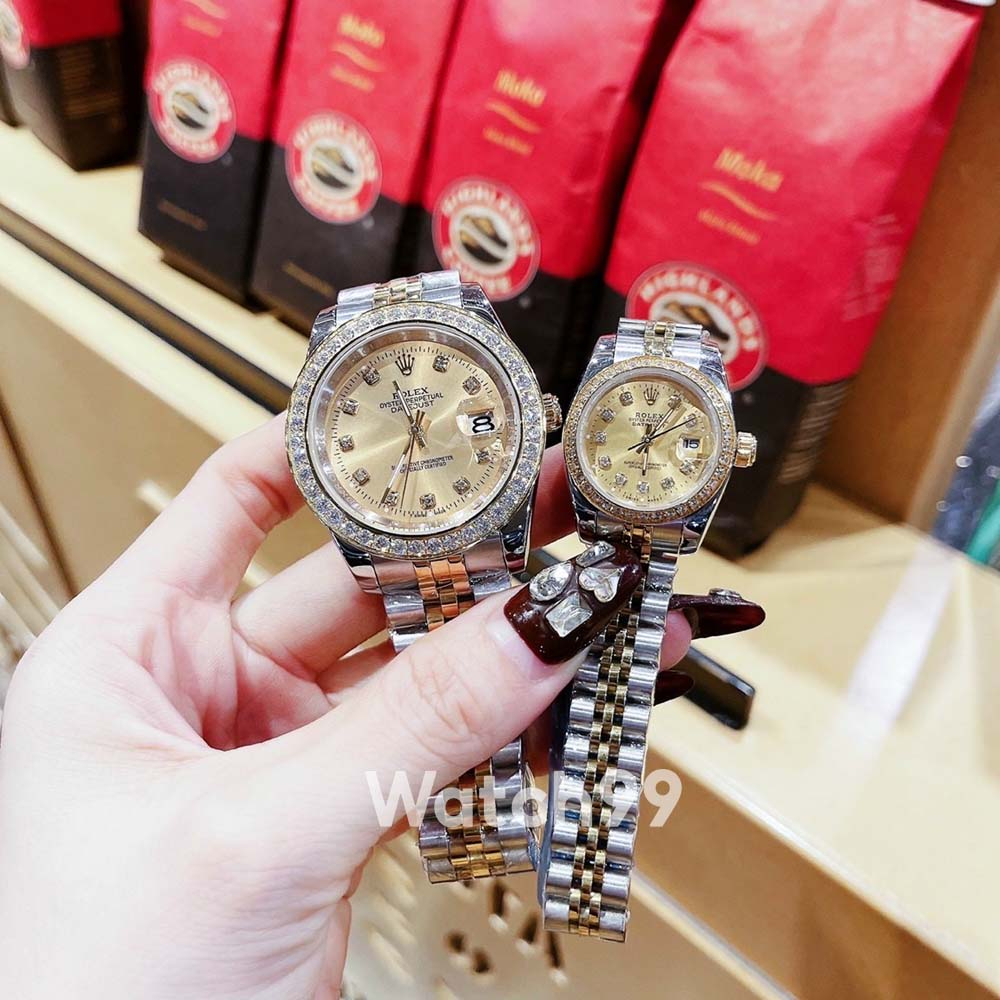 Đồng hồ nữ R.O.L.E.X DATEJUST tinh tế sang trọng và vô cùng vừa vặn với cổ tay các Quý cô | BigBuy360 - bigbuy360.vn
