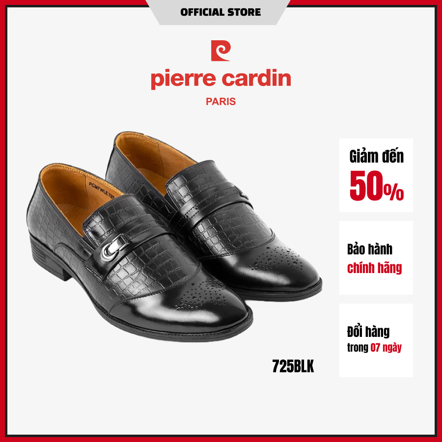 [VC Giảm 12%] Giày lười da nam, giày tây lười công sở Pierre Cardin thiết kế sang trọng - PCMFWLG 725