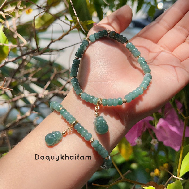 Vòng tay tỳ hưu lam ngoc đẹp