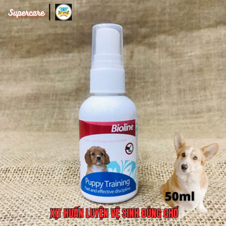 Xịt vệ sinh đúng chổ cho thú cưng bioline 50ml