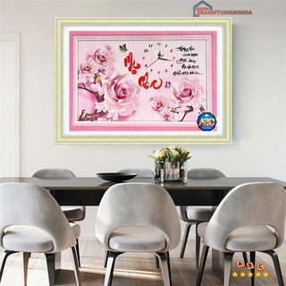Tranh đính đá cha mẹ df633