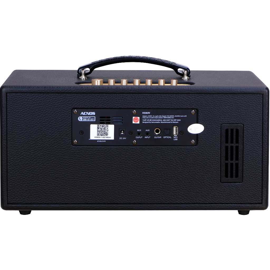 Dàn âm thanh di động xách tay mini ACNOS KS363V
