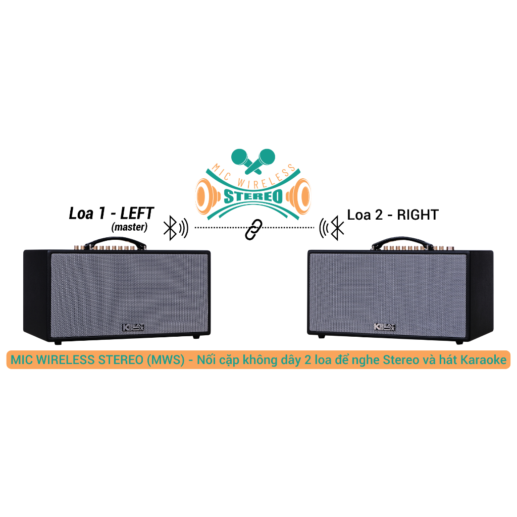 Dàn âm thanh di động xách tay ACNOS HN447