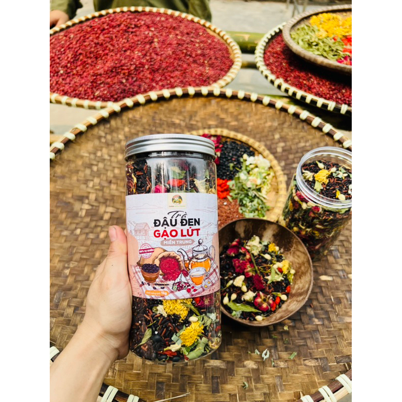 Trà Gạo Lứt Đậu Đen 1kg( Mix nhiều Vị)
