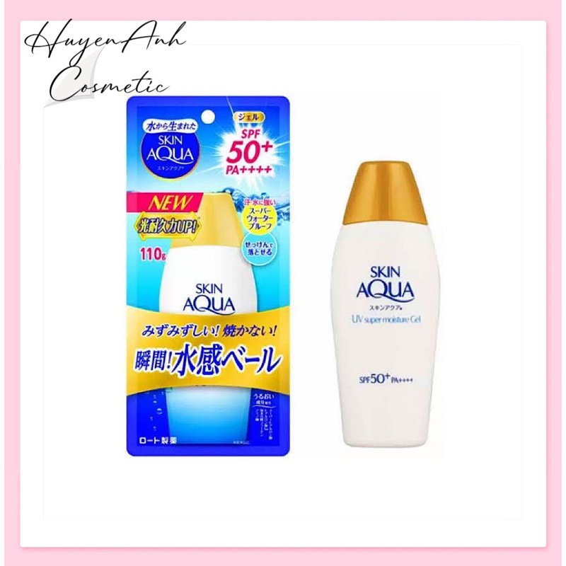 Kem chống nắng Sunplay Skin Aqua Clear White SPF50+ nắp vàng 110g