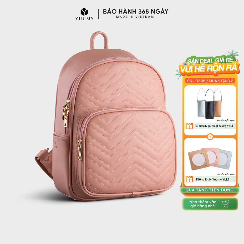 Balo da nữ cỡ trung họa tiết Yuumy Seasand YBA57