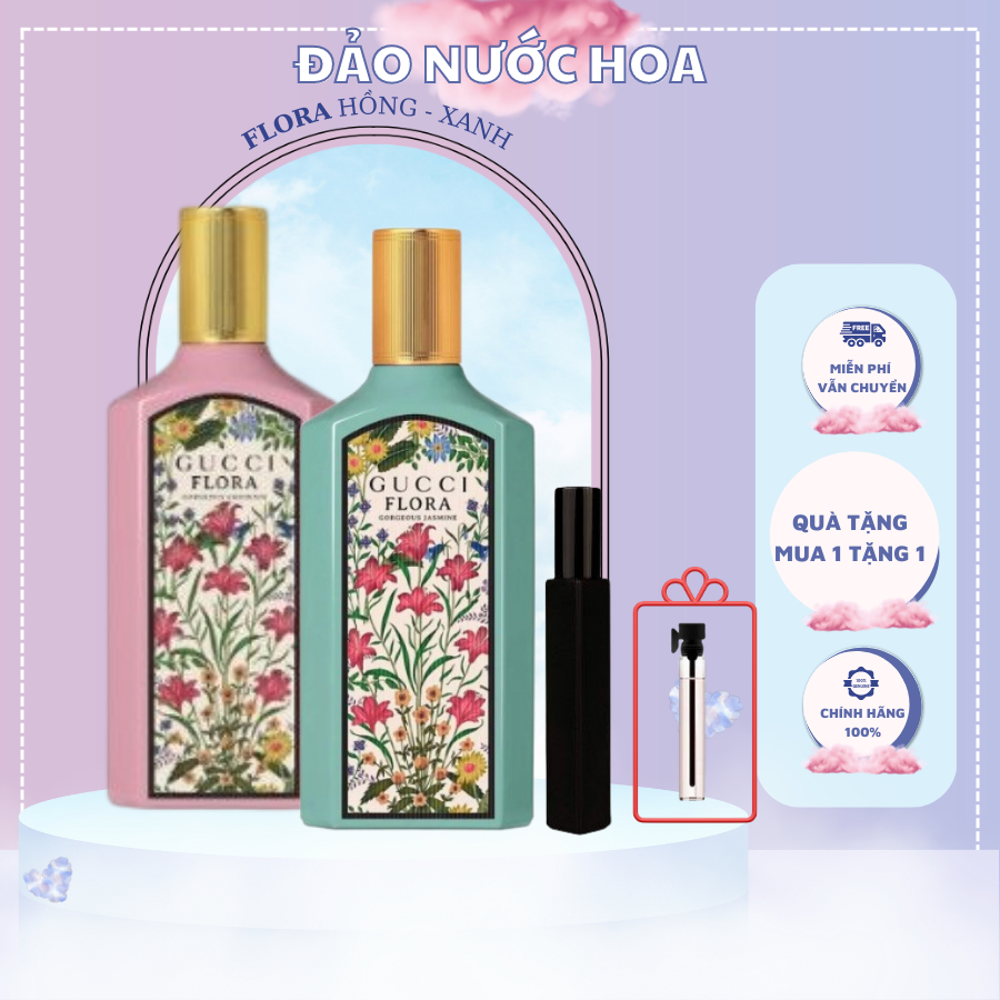 Nước hoa chiết  gucci flora 10ml giá sập sàn nước hoa nữ kiêu kì ngây thơ mềm mại đảo nước hoa - A17 | BigBuy360 - bigbuy360.vn