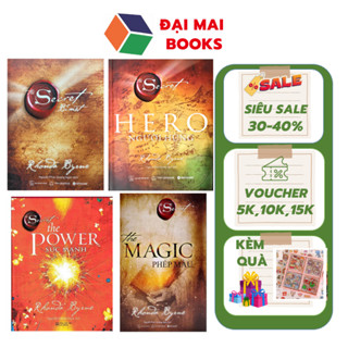 Sách - Combo 4 cuốn The Secret , Hero Người Hùng + Secret Bí Mật + Magic Phép Màu + Power Sức Mạnh (lẻ tùy chọn )