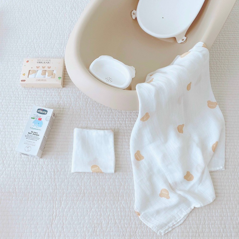 SET 2 KHĂN TẮM SỢI TRE MONONA CAO CẤP CHẤT LIỆU ORGANIC MỀM MỊN
