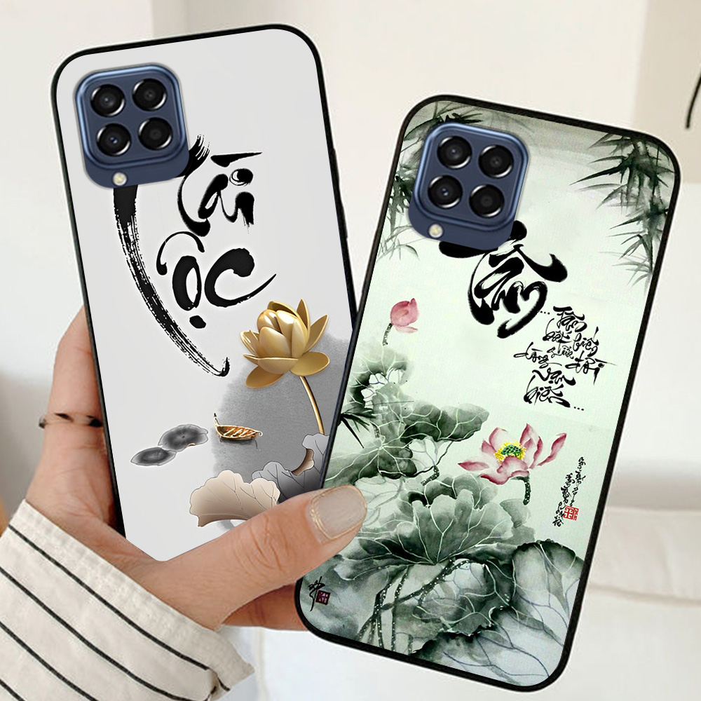 Ốp lưng Samsung m33, ss m53, ss m63, ss a12 , ss m12 thư pháp tài lộc may mắn
