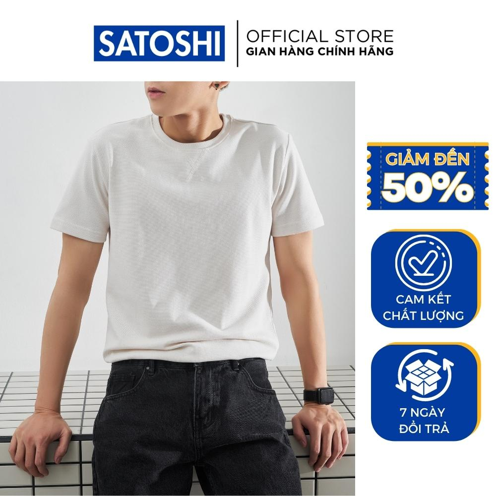 Áo thun Satoshi SATS90 X-Tee vải dệt kim Pique co giãn thoải mái