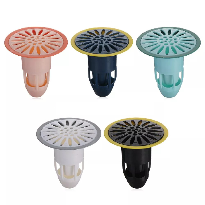 Nắp đậy cống thoát nước nhà tắm, nắp silicon ngăn mùi hôi, lọc giữ lông tóc, cặn bẩn cho cống thoát nước nhà vệ sinh