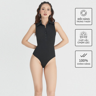 Áo Ba Lỗ Cổ Đức Bodysuit Nữ Busy Thun Gân Chun Co Giãn Ôm Sát BL6B