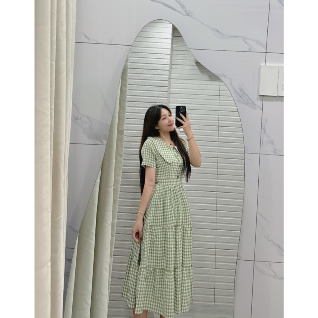 B168 - ĐẦM BABYDOLL CARO 2M