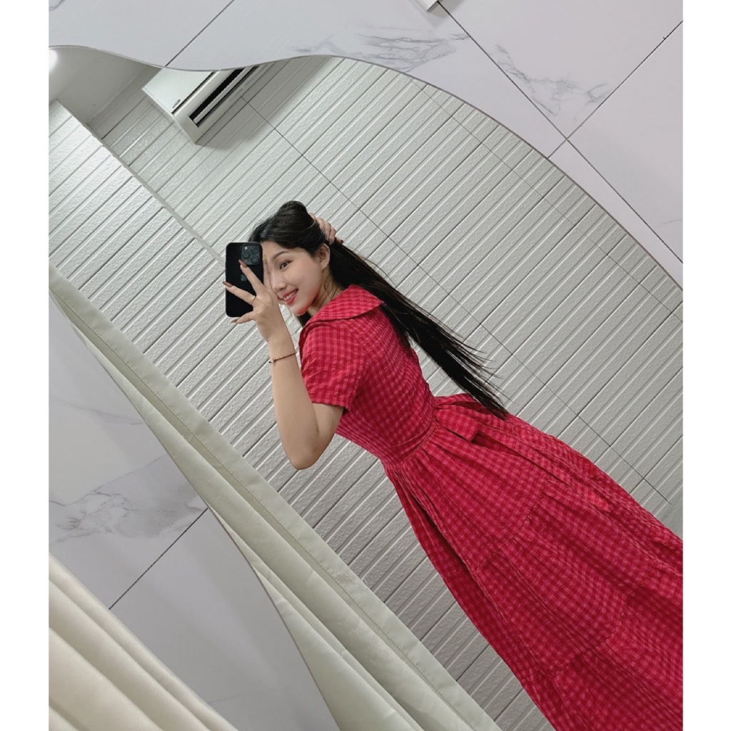 B168 - ĐẦM BABYDOLL CARO 2M