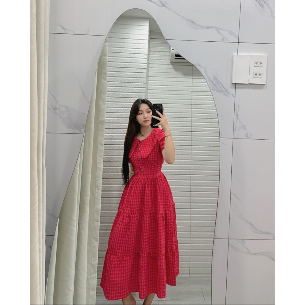 B168 - ĐẦM BABYDOLL CARO 2M