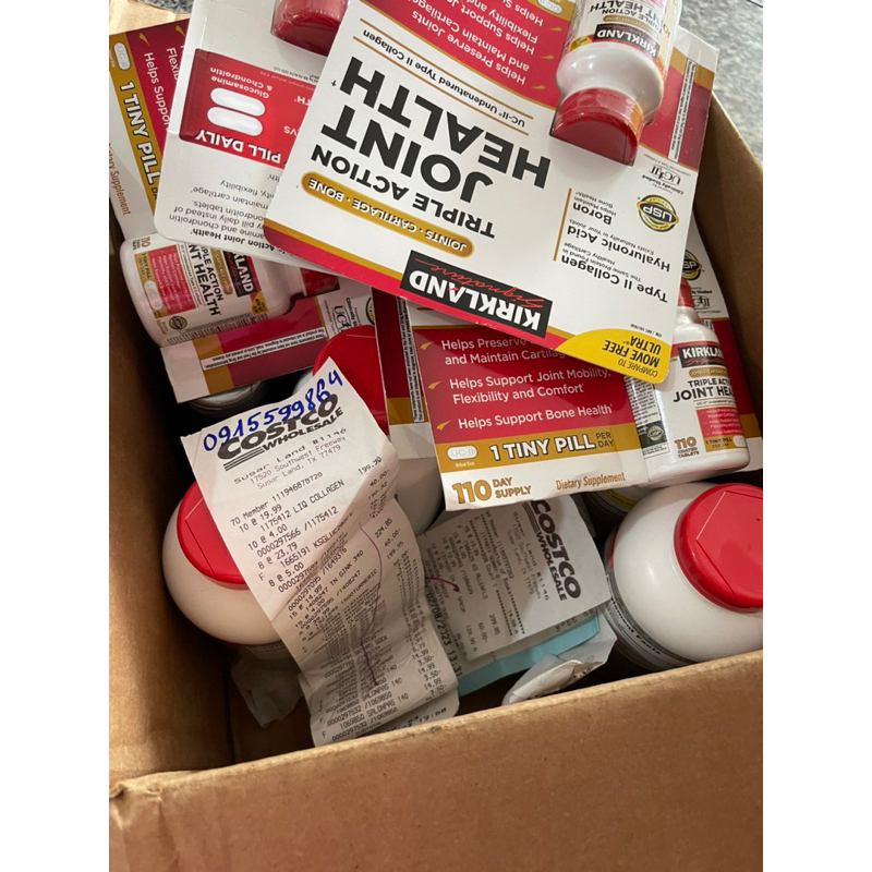 Viên uống hỗ trợ xương khớp Kirkland Signature Triple Action Joint Health - Hộp 110 viên