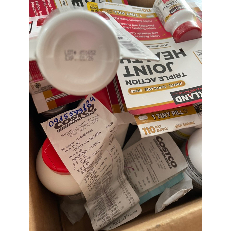 Viên uống hỗ trợ xương khớp Kirkland Signature Triple Action Joint Health - Hộp 110 viên