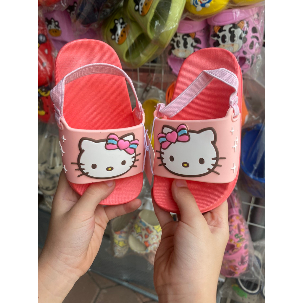 Dép lê có quai siêu nhẹ, siêu êm chống trơn trượt cho bé chân 12cm-15cm