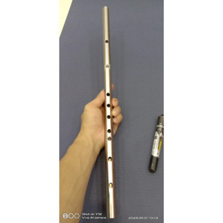  Sáo Dizi A4 inox 304 chuẩn âm như sáo Dizi trúc sáo Trung Quốc tặng màng rung 