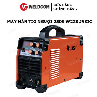 Máy hàn tig 250s w228 jasic hàn độ dày 3-8mm: phụ kiện đi kèm: súng hàn, dây khí, kẹp mát, đồng hồ argon