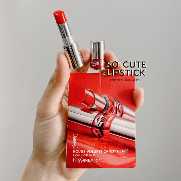Son bóng dưỡng ẩm YSL Rouge Volupte Candy Glaze Màu 11 Minisize 1g