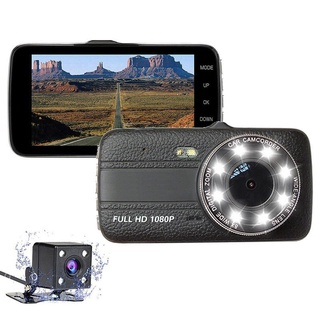 Camera hành trình chính hãng ONTEK S14 - 2 mắt camera ghi hình trước sau 1080P