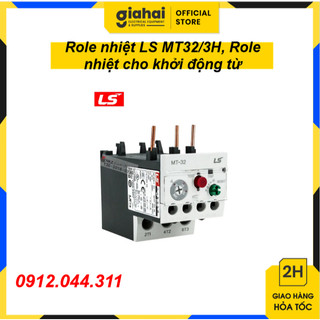 Role nhiệt ls mt32/3h, role nhiệt cho khởi động từ tbd132