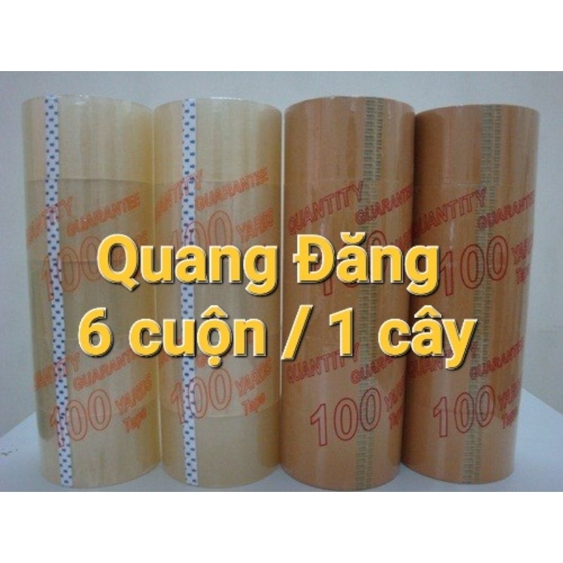Băng keo dán thùng , băng keo trong , băng keo đục 1kg 4,8cm _100yard
