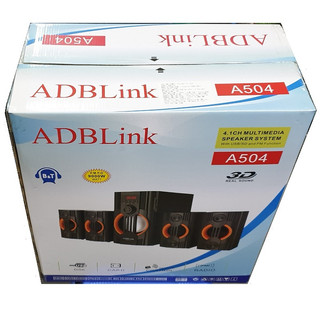 Loa Vi Tính 4.1 ADBLink A504 ( Bluetooth - FM , Thẻ Nhớ , Usb )