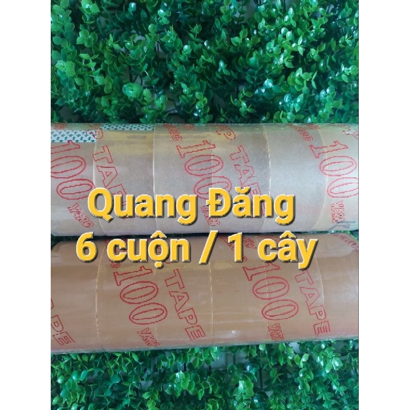 Băng keo dán thùng , băng keo trong , băng keo đục 1kg 4,8cm _100yard