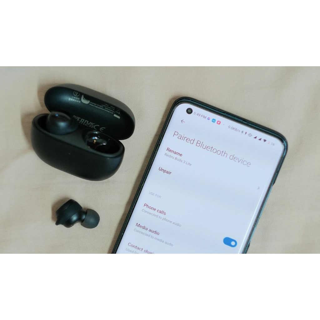 Tai nghe Xiaomi Redmi Buds 3 Lite kháng nước, chống ồn - Tai nghe không dây Buds 4 lite - Tai nghe TWS - BH 12 tháng