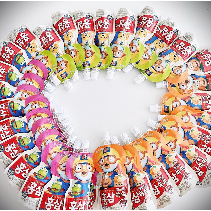 Nước hồng sâm PORORO PALDO HÀN QUỐC cho bé