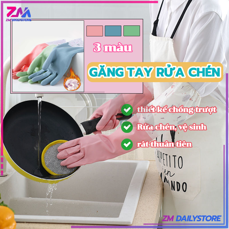 Găng tay cao su,găng tay rửa chén rửa bát, bao tay cao su rửa chén,Hàng cao cấp