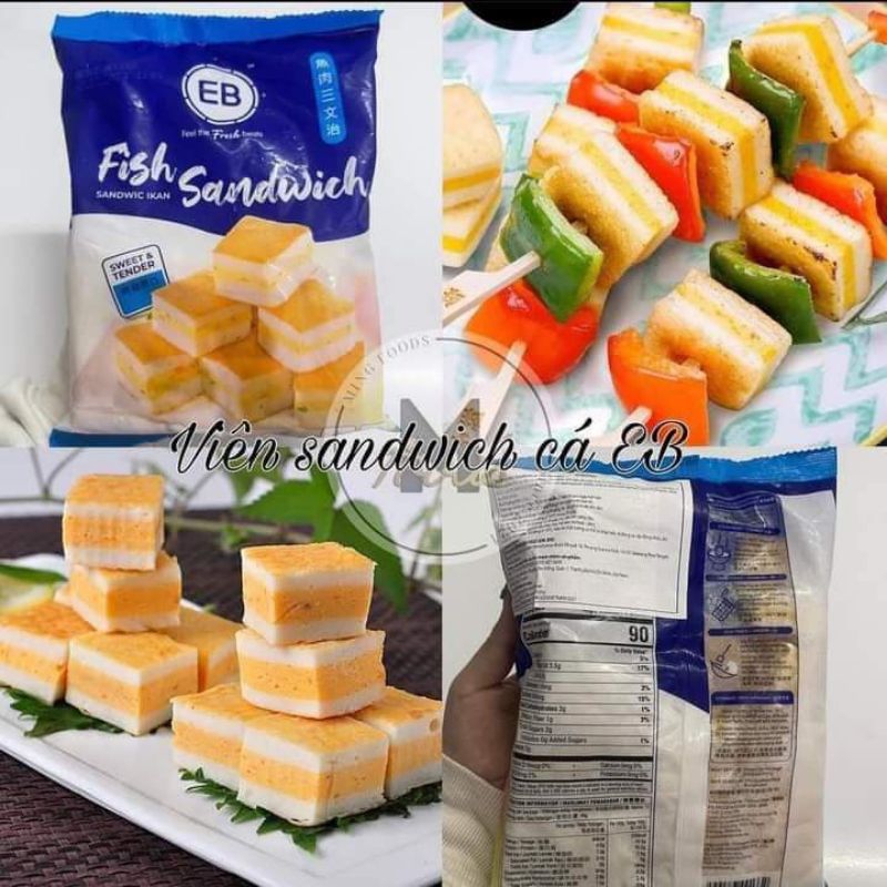 Sandwich cá hồi EB Malaysia gói 500gr