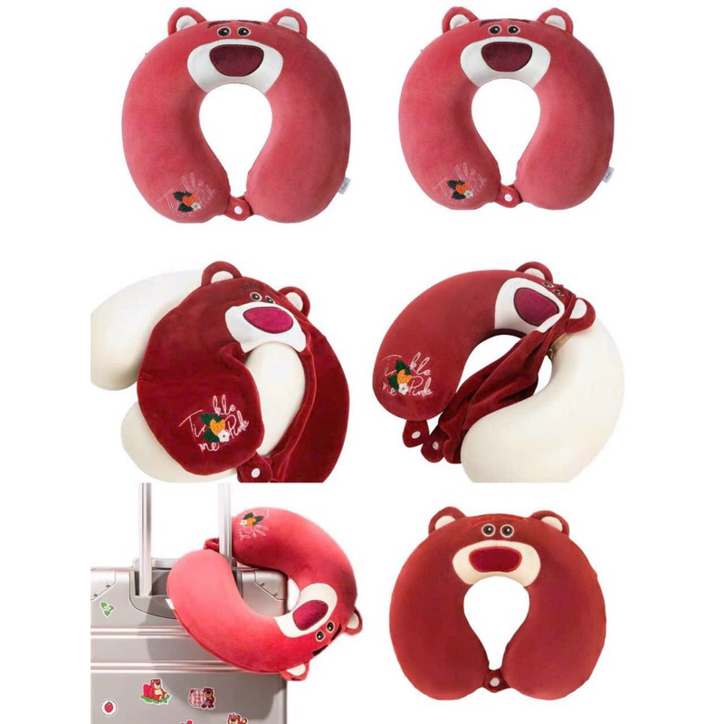 GỐI GẤU DÂU GỐI DU LỊCH FOAM LATEX CAO CẤP ĐÀN HỒI KHÔNG BIÉN DẠNG