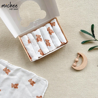 Set 6 Khăn Sữa Sợi Tre MOCHEE