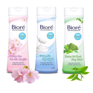 Sữa tắm dưỡng ẩm mịn da Bioré 200gr