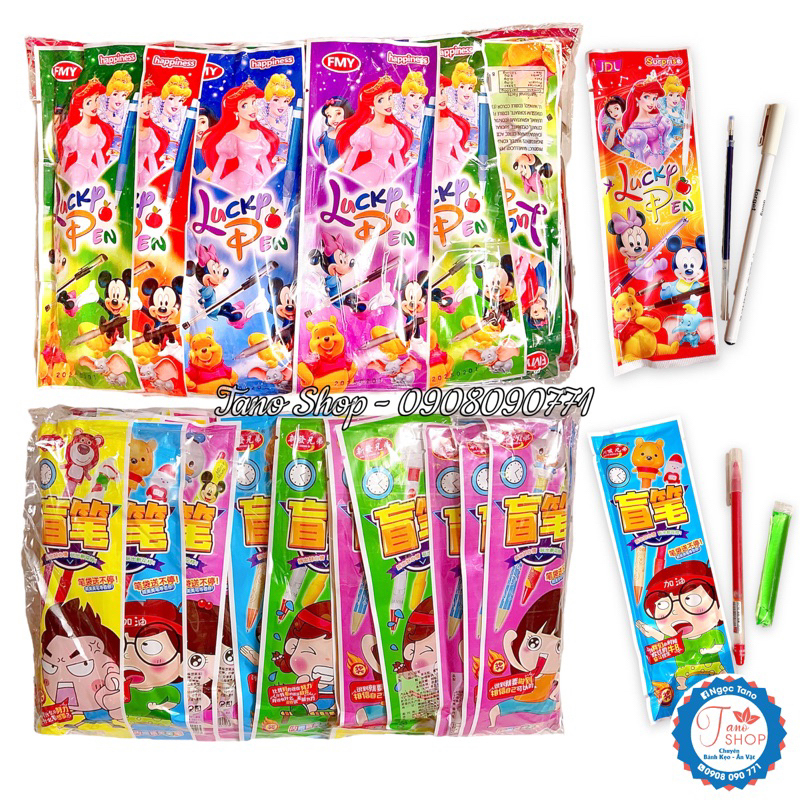 Kẹo thạch có thưởng bút ngẫu nhiên bất ngờ Lucky Pen