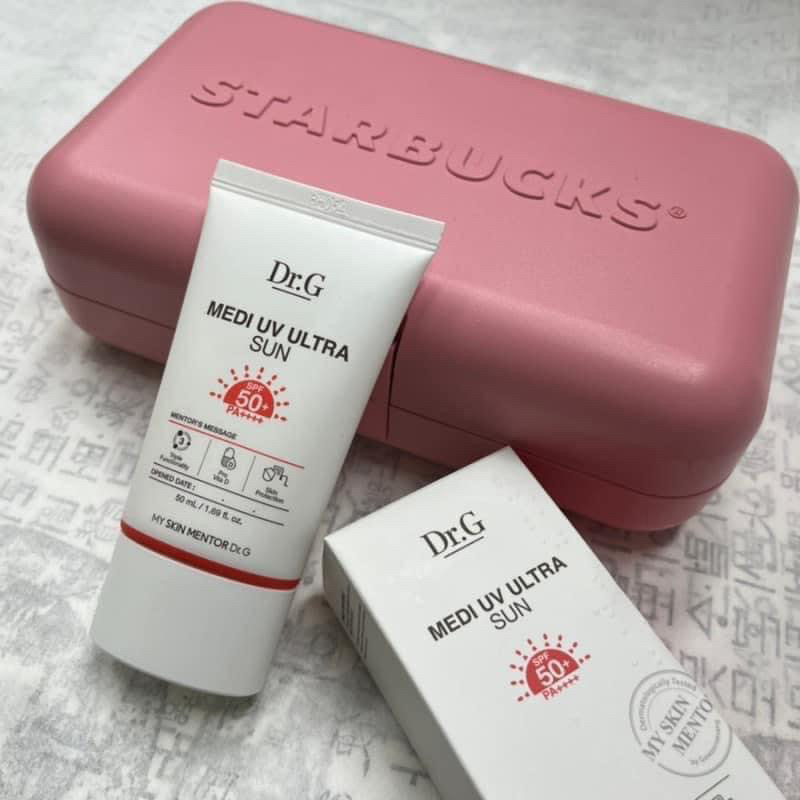 Kem chống nắng DrG màu đỏ 50ml