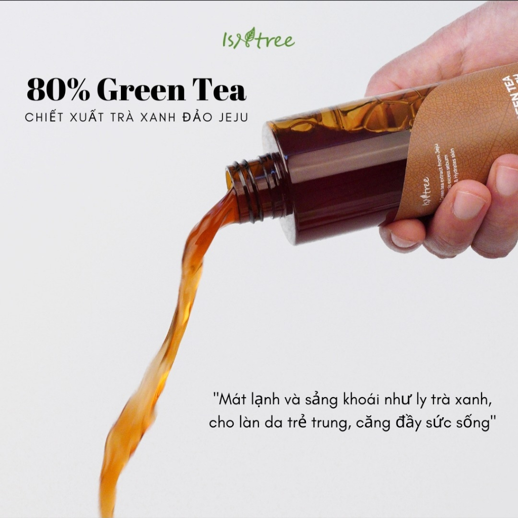 Nước hoa hồng Isntree Green Tea Fresh Toner 200ml