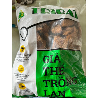 Giá thể trồng lan - xơ dừa - Tribat