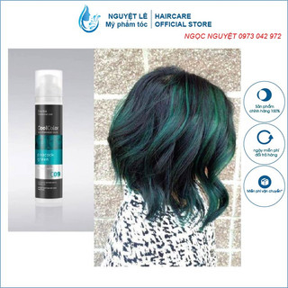 Màu nhuộm tóc tạm thời LIGHT BÓNG COOL COLOR ERAYBA PEACOCK GREEN C09 100ml