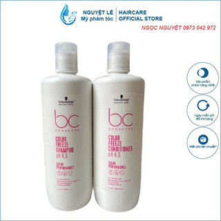Dầu gội xả dưỡng màu Schwarzkopf BC Color Freeze Sulfate 1000mlx2 - chính hãng