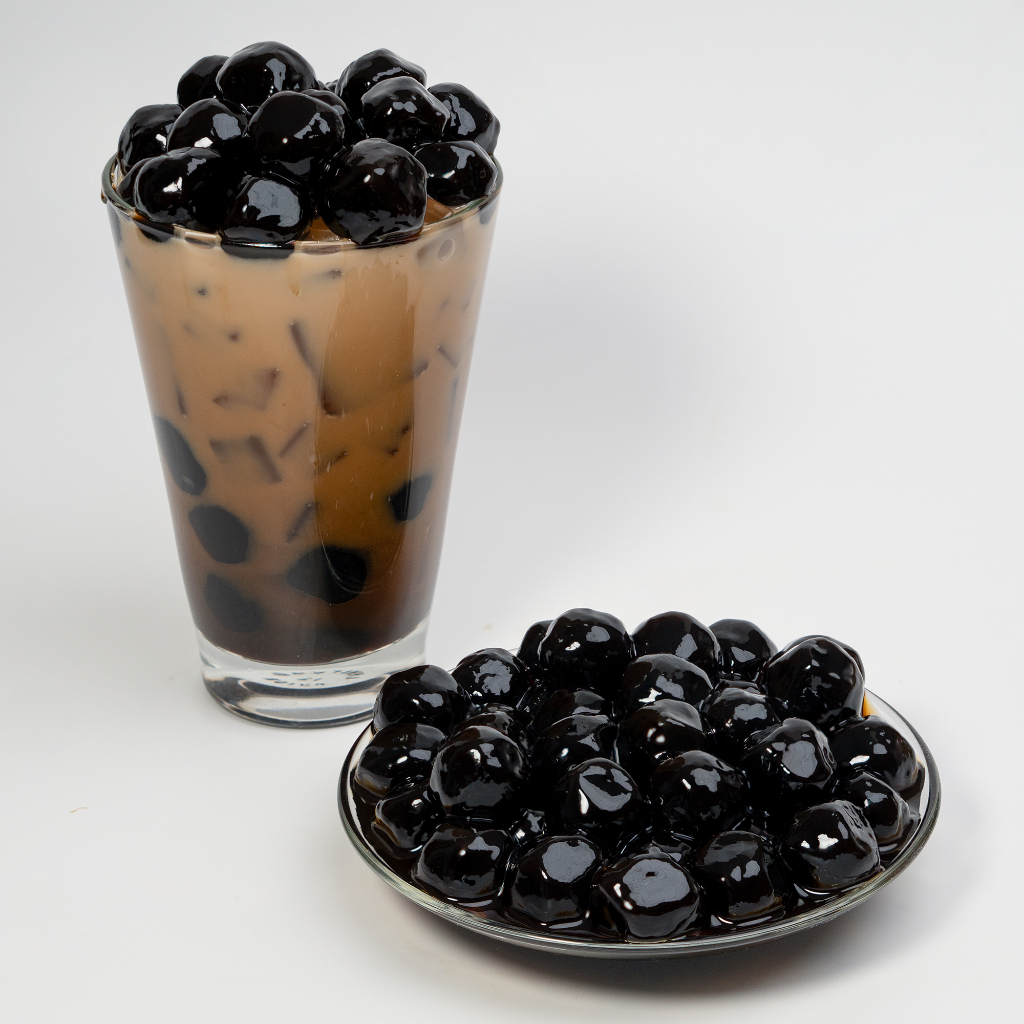 Trân châu đen khổng lồ - túi 500gr / 1kg - Nguyên liệu pha trà sữa - Bếp Chè Thái
