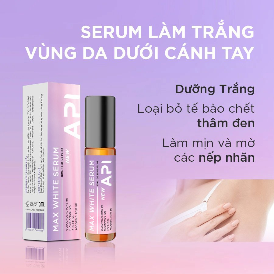 Son nách API, lăn khử mùi hôi nách API, Serum khử mùi ngăn tiết mồ hôi 72h | BigBuy360 - bigbuy360.vn