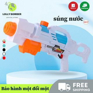 Đồ chơi,súng nước phun nước nhựa Súng đồ chơi phun nước dung tích lớn cho trẻ em vui chơi ngoài bãi biển